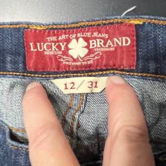 Lucky Brand Sweet N' Crop Women's Denim Cropped Low-Rise Jeans 12/31 - Picture 9 of 16